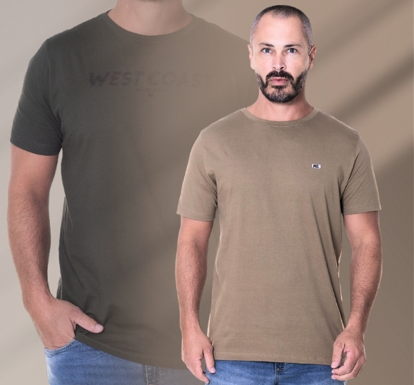 Camisetas Meia Melha